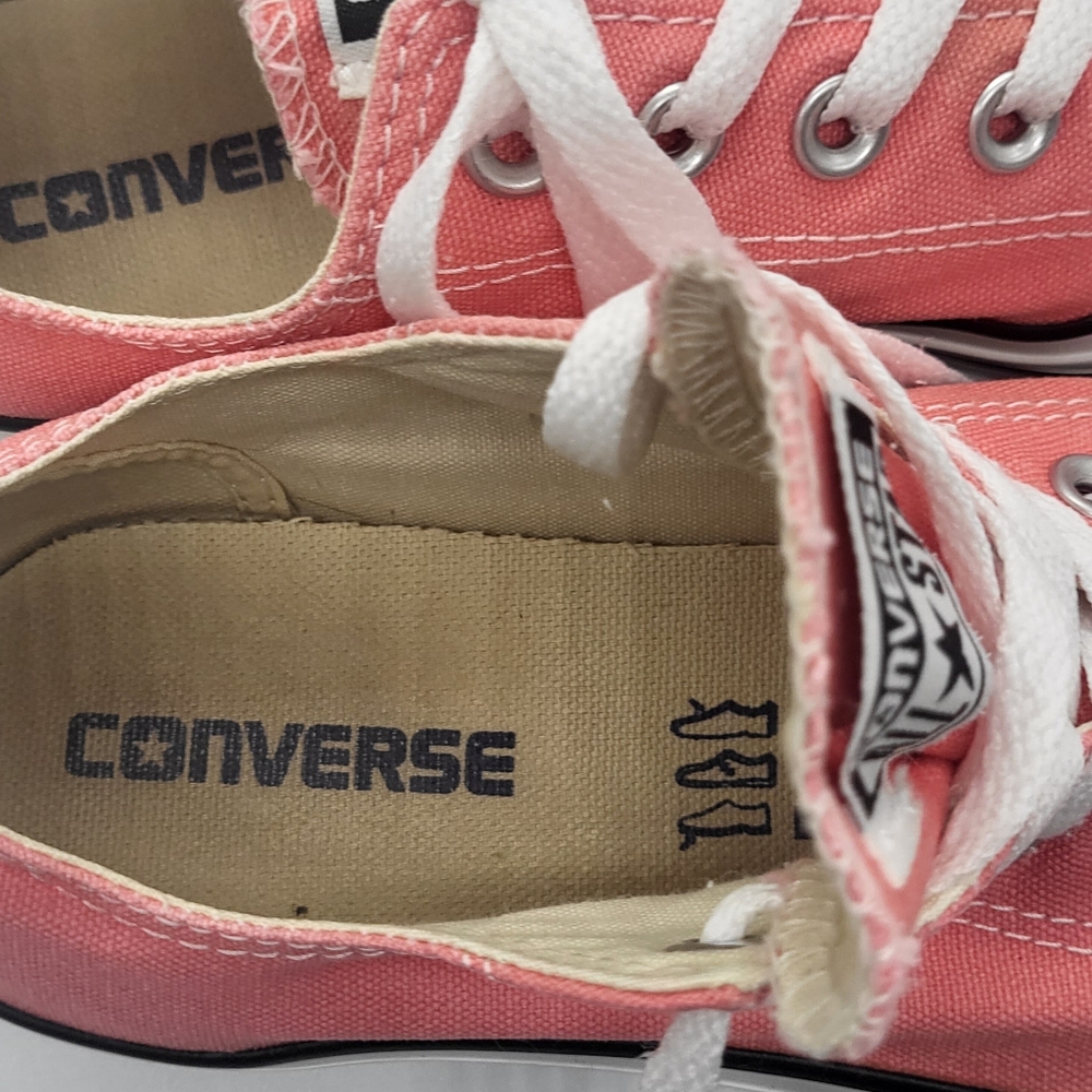 Converse Chuck Taylor All Star Low Top – Pink | Unisex Size Women’s 7 Men's 5 - Picture 7 of 9